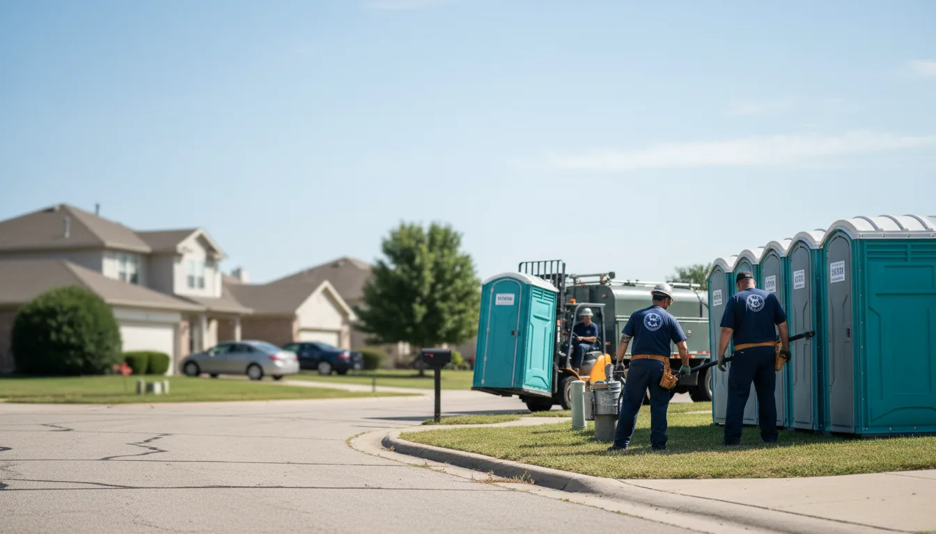 Porta Potty Rental in Colbert, OK near me